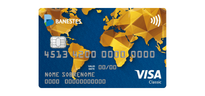 Cartão de crédito Banestes Visa Classic